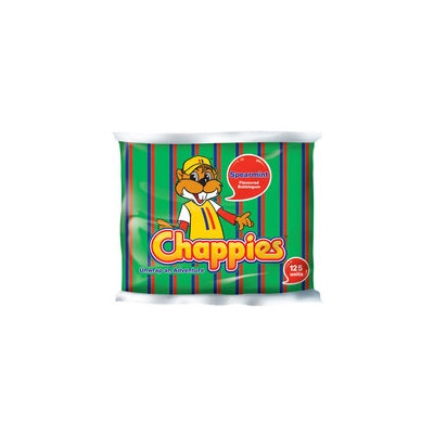 Chappies Spearmint Bubbleg. 100pc